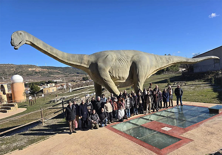 Quaranta investigadors visiten l'Estació Biològica Alt Túria en Aras de los Olmos